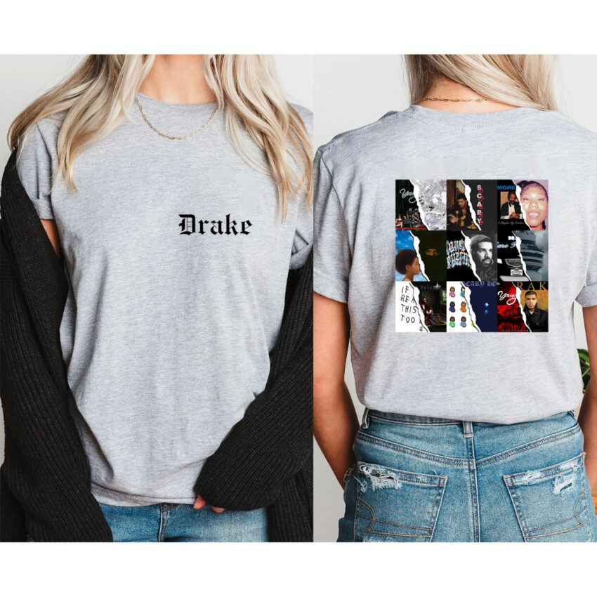 Drake Best Albums Double Sided Sweatshirt Hoodie T-shirt