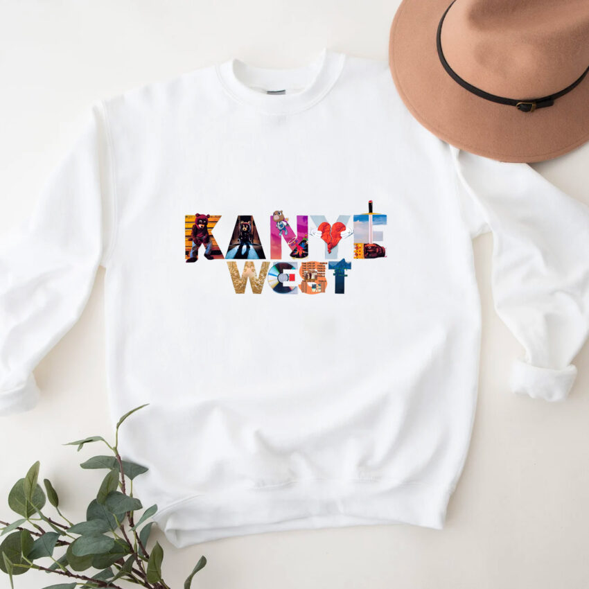 Kanye West Best Albums Art Hoodie T-shirt Sweatshirt