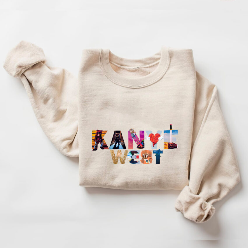 Kanye West Best Albums Art Hoodie T-shirt Sweatshirt