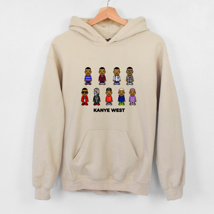 Kanye West Bears Albums T-shirt Hoodie Sweatshirt