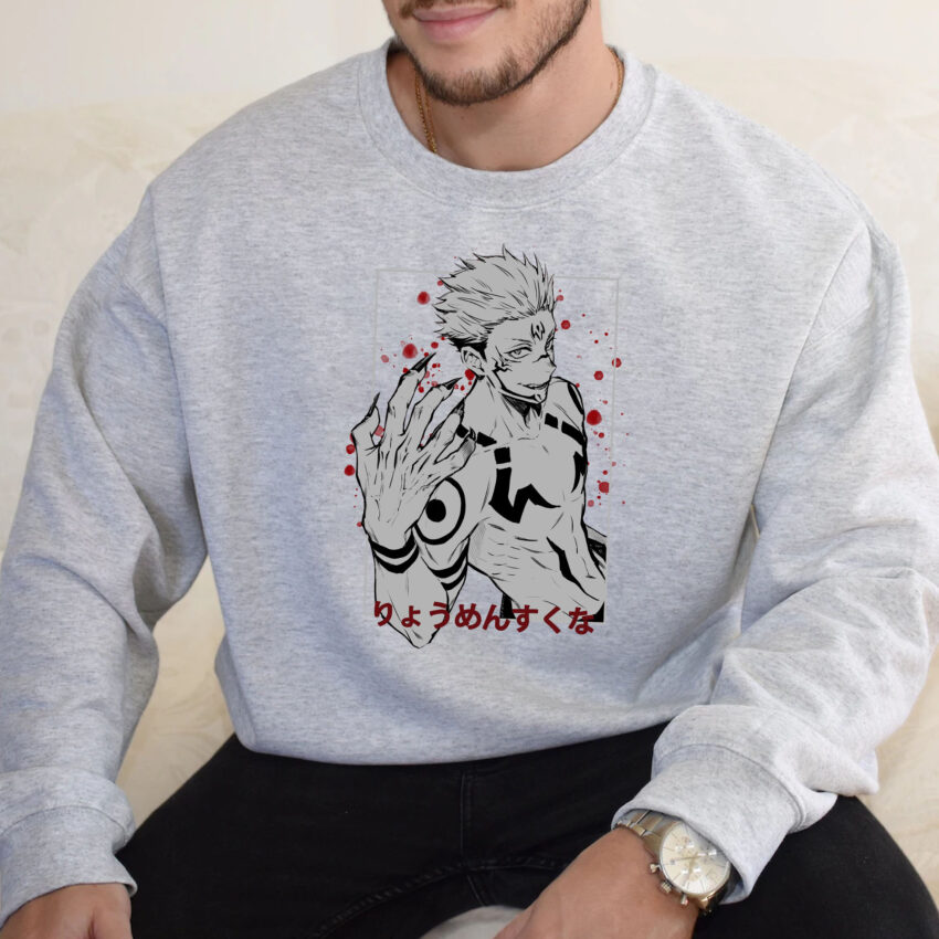 Sukuna Jujutsu Kaisen Sweatshirt T-shirt Hoodie