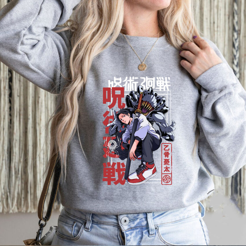 Jujutsu Kaisen Characters T-shirt Sweatshirt Hoodie, Anime Lovers T-shirt Hoodie