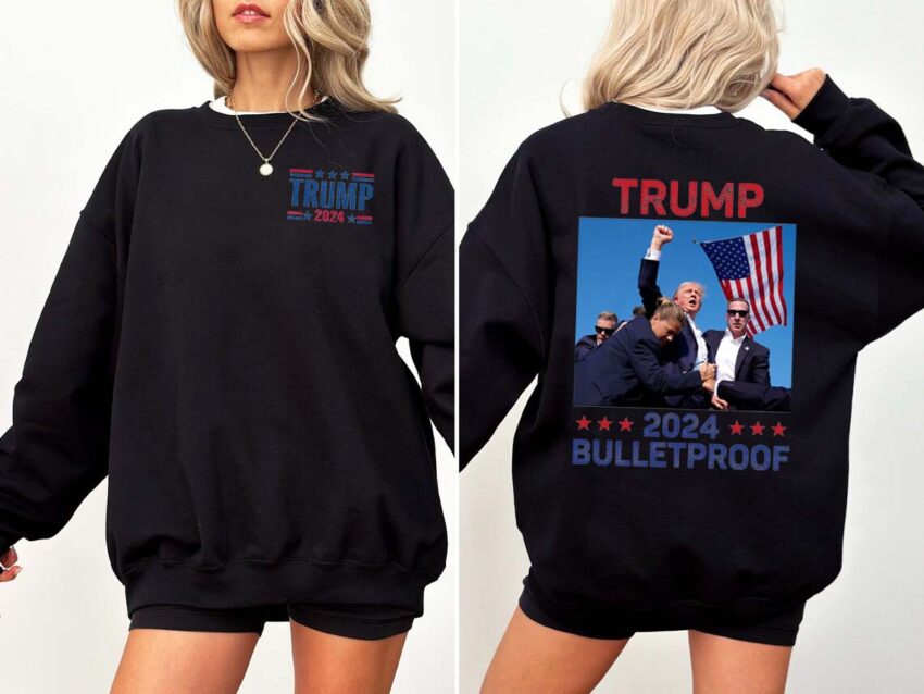 Trump Bulletproof Shirt, Trump 2024 Shirt, Trump Rally Shirt, Trump Make America Great Again Shirt, Trump Shirt