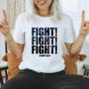 Trump Fight Fight Fight 2 Side T-Shirt, Donald Trump Shooting Tee,  Trump Assassination  Shirt, Never Surrender Tee, Republican Shirt, Make America Great Shirt