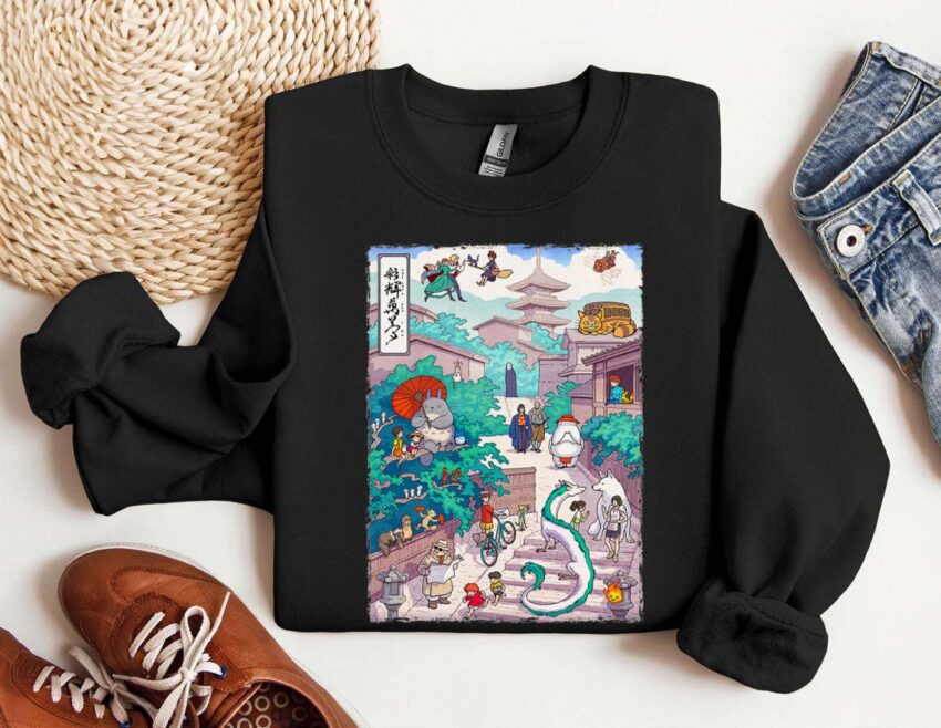 Ghibli Studio Sweatshirt T-shirt Hoodie