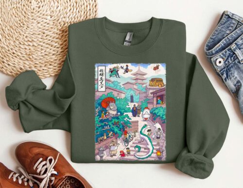 Ghibli Studio Sweatshirt T-shirt Hoodie