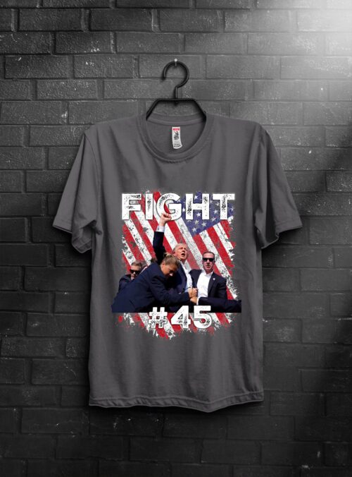 Trump Fight 45 President T-shirt, Take America Back, Trump Tee, MAGA Trump Shirt