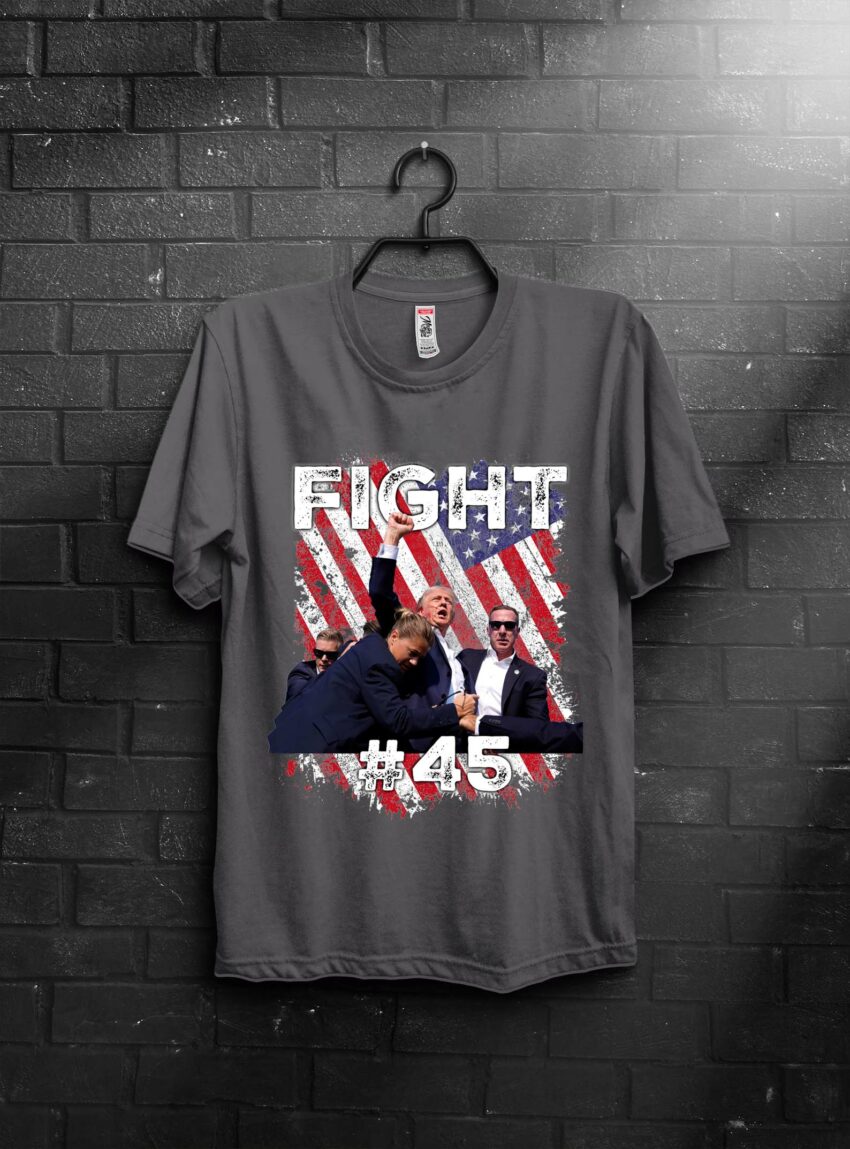 Trump Fight 45 President T-shirt, Take America Back, Trump Tee, MAGA Trump Shirt