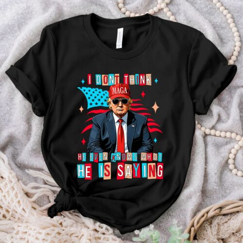 Donald Trump Shirt, Viral Thug Life Trump T-Shirt, Sarcastic Donald Trump Tee, Funny Trump 2024 Shirt, Republican Gifts