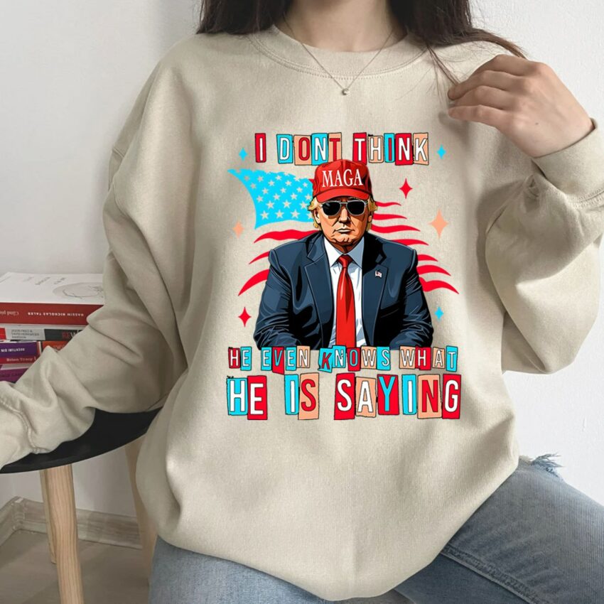 Donald Trump Shirt, Viral Thug Life Trump T-Shirt, Sarcastic Donald Trump Tee, Funny Trump 2024 Shirt, Republican Gifts