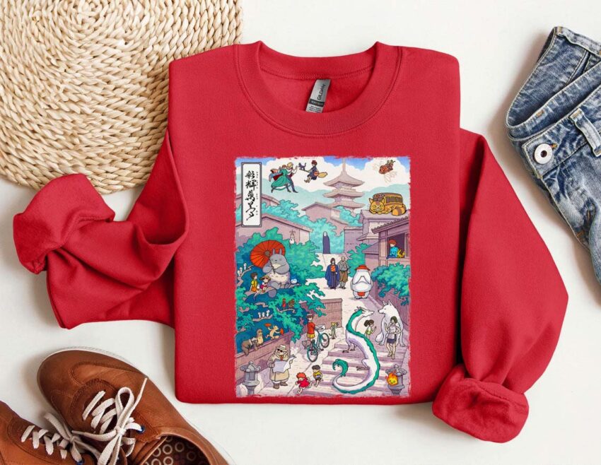 Ghibli Studio Sweatshirt T-shirt Hoodie