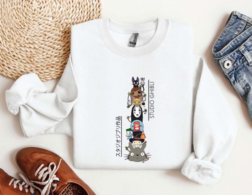 Ghibli Studio Sweatshirt T-shirt Hoodie