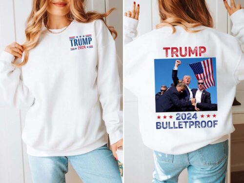 Trump Bulletproof Shirt, Trump 2024 Shirt, Trump Rally Shirt, Trump Make America Great Again Shirt, Trump Shirt