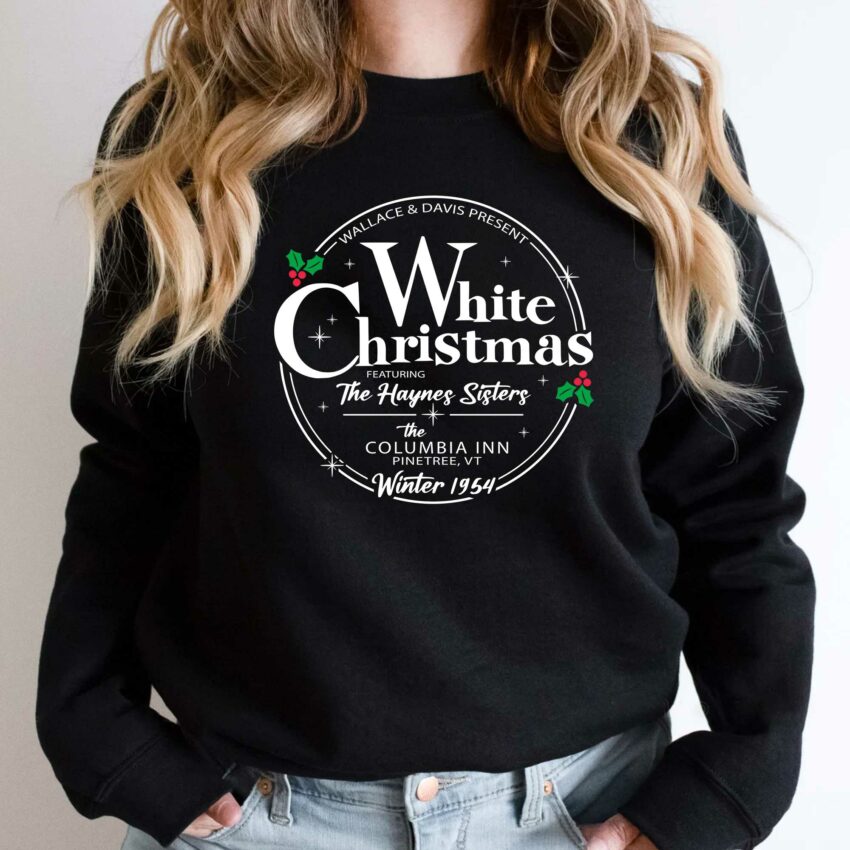 White Christmas Haneys Sister Cartoon TShirt / Sweatshirt / Hoodie