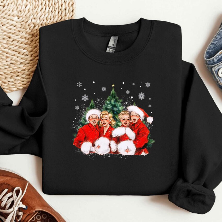 White Christmas Haneys Sister Cartoon TShirt / Sweatshirt / Hoodie