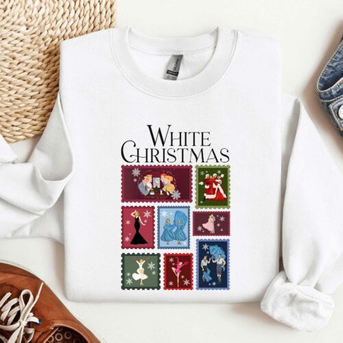 White Christmas Stamp TShirt / Sweatshirt / Hoodie