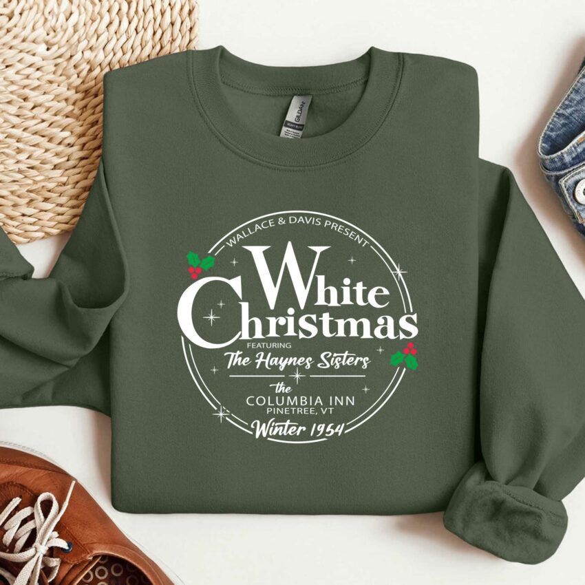 White Christmas Haneys Sister Cartoon TShirt / Sweatshirt / Hoodie