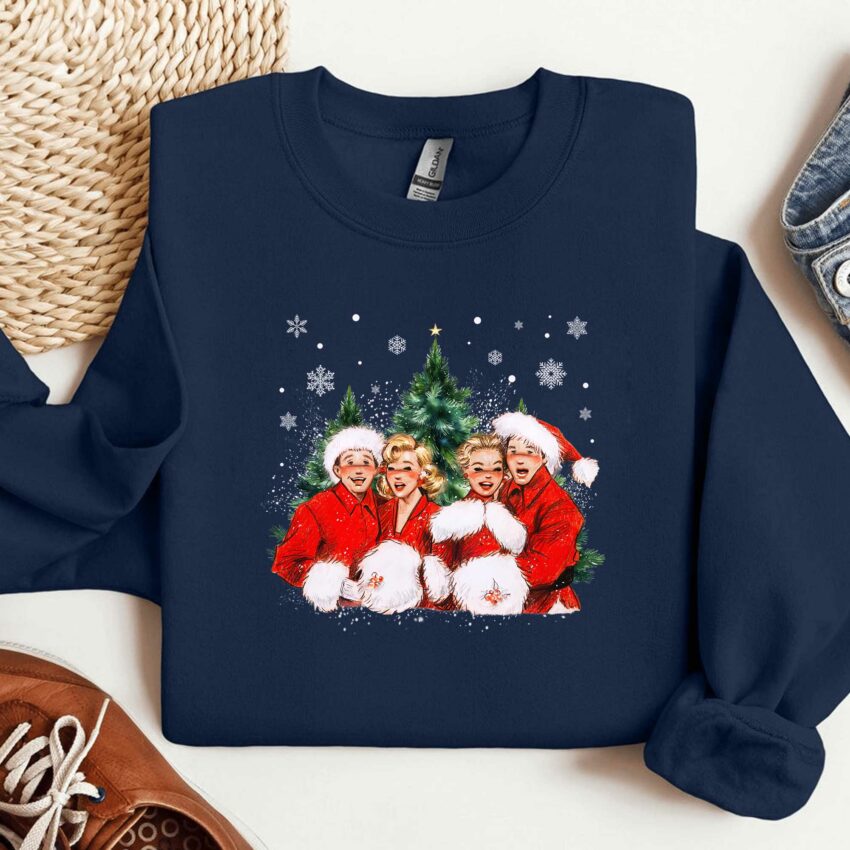 White Christmas Haneys Sister Cartoon TShirt / Sweatshirt / Hoodie