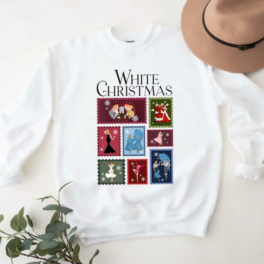 White Christmas Stamp TShirt / Sweatshirt / Hoodie