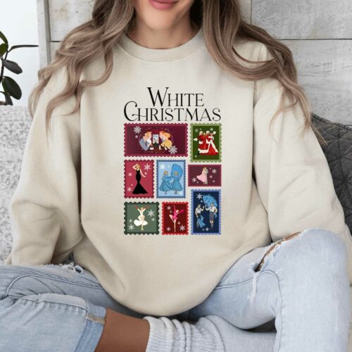 White Christmas Stamp TShirt / Sweatshirt / Hoodie