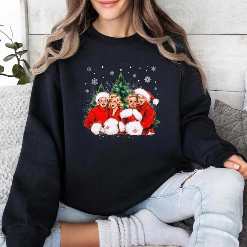 White Christmas Haneys Sister Cartoon TShirt / Sweatshirt / Hoodie