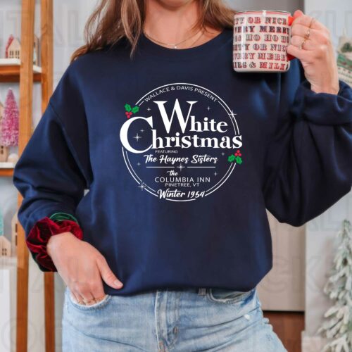 White Christmas Haneys Sister Cartoon TShirt / Sweatshirt / Hoodie