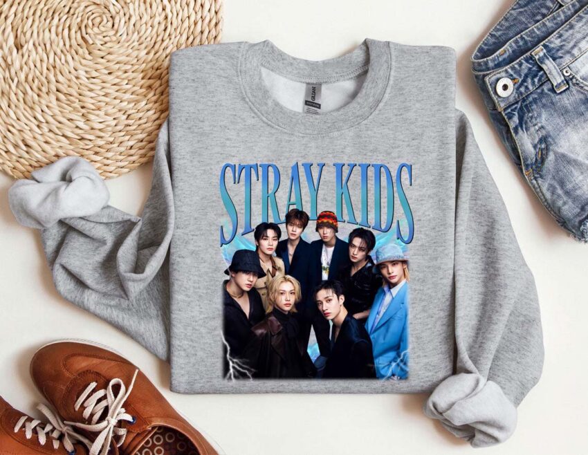 Stray Kids T-shirt – Stray Kids Merch – Kpop Bootleg Shirt – Kpop Gift – Merch – Stray Kids SKZ – Stray Kids Homage Tee Cotton Top