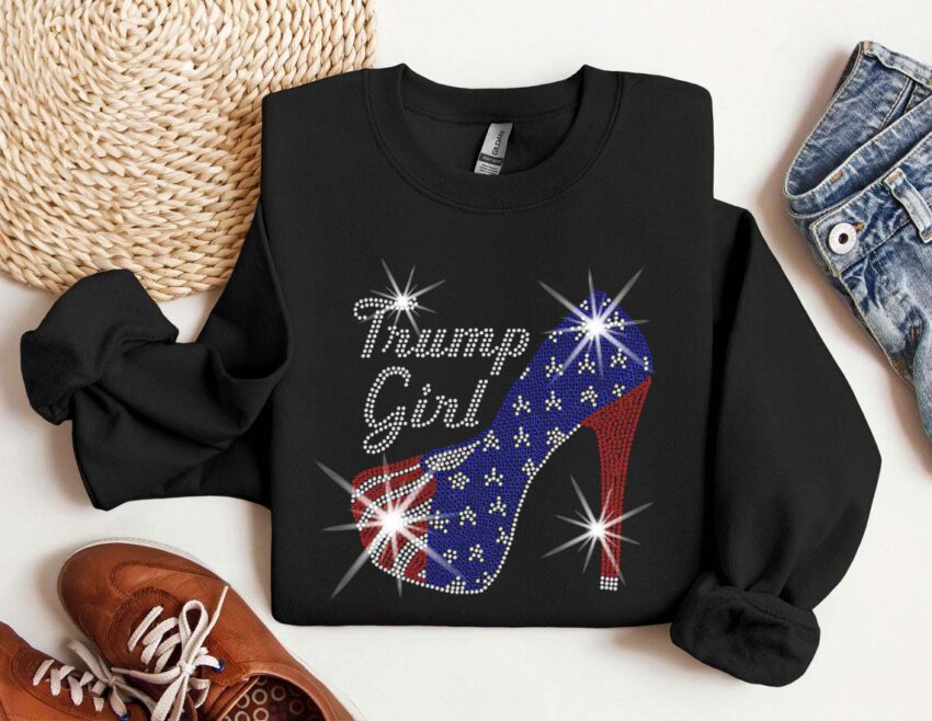 Trump Girl Donald Trump Shirt, Viral Thug Life Trump T-Shirt, Sarcastic Donald Trump Tee, Funny Trump 2024 Shirt, Republican Gifts