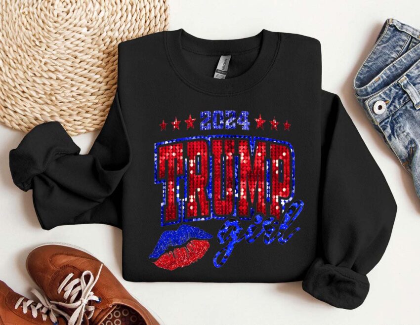 Trump Girl Donald Trump Shirt, Viral Thug Life Trump T-Shirt, Sarcastic Donald Trump Tee, Funny Trump 2024 Shirt, Republican Gifts