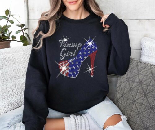 Trump Girl Donald Trump Shirt, Viral Thug Life Trump T-Shirt, Sarcastic Donald Trump Tee, Funny Trump 2024 Shirt, Republican Gifts