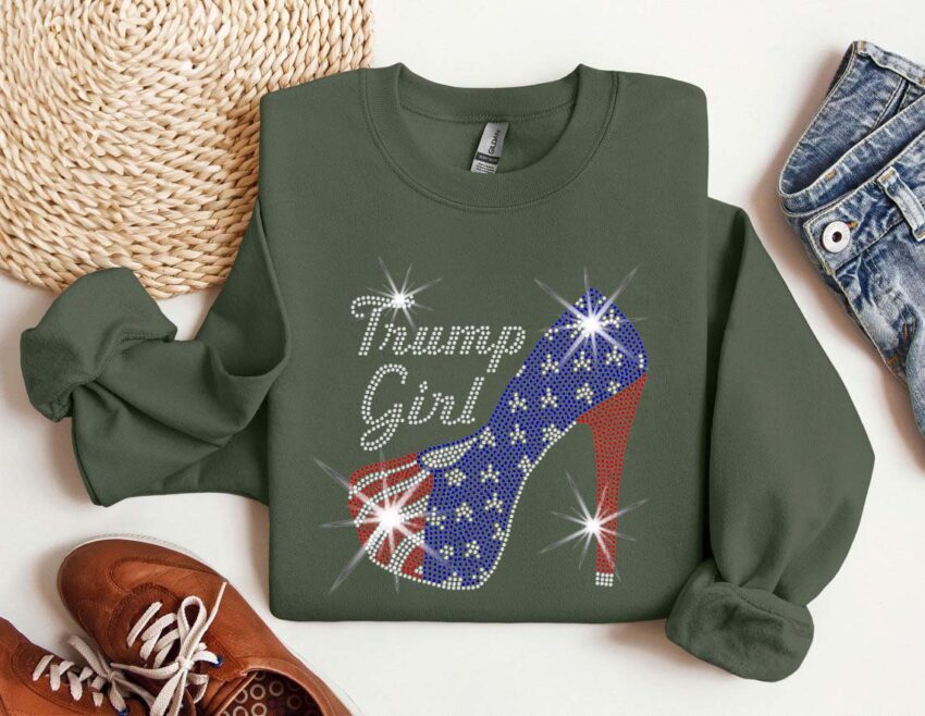 Trump Girl Donald Trump Shirt, Viral Thug Life Trump T-Shirt, Sarcastic Donald Trump Tee, Funny Trump 2024 Shirt, Republican Gifts