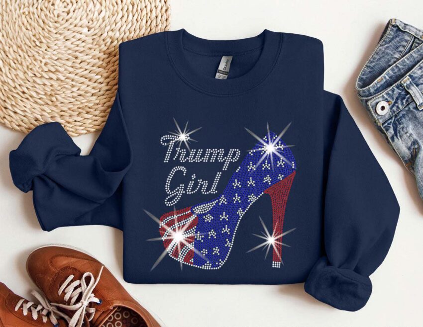 Trump Girl Donald Trump Shirt, Viral Thug Life Trump T-Shirt, Sarcastic Donald Trump Tee, Funny Trump 2024 Shirt, Republican Gifts