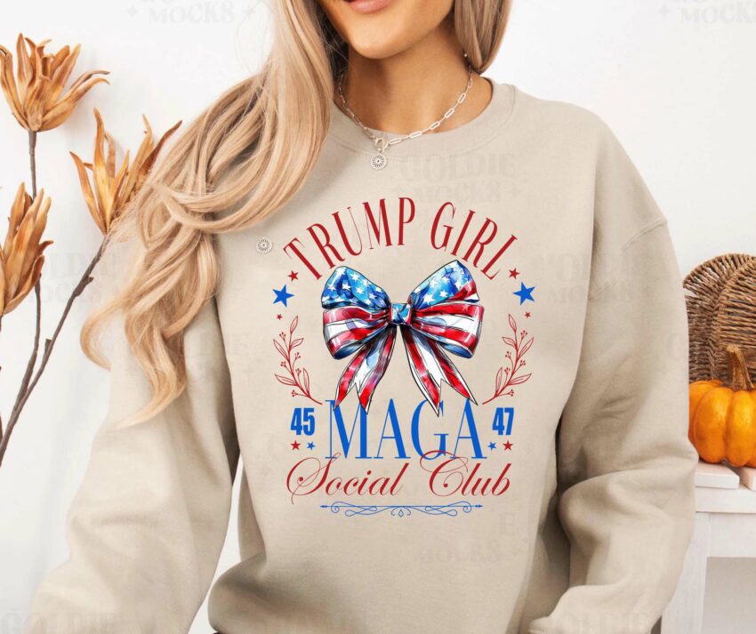 Trump Girl Donald Trump Shirt, Viral Thug Life Trump T-Shirt, Sarcastic Donald Trump Tee, Funny Trump 2024 Shirt, Republican Gifts