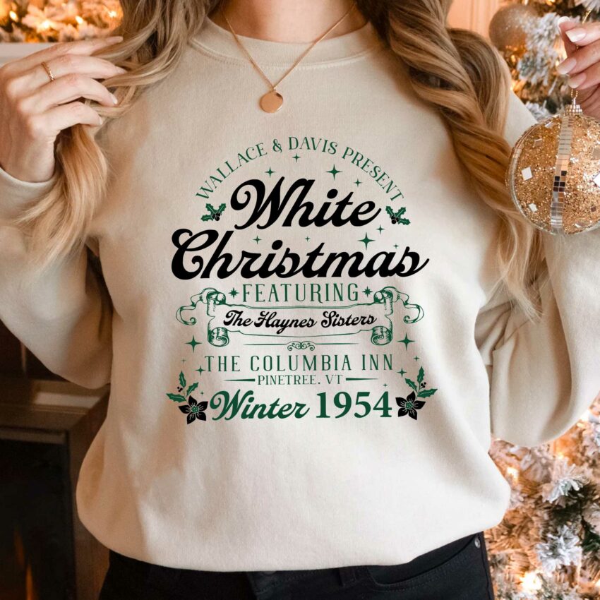 White Christmas Shirt , The Haneys Sister Shirt , Christmas Sweatshirt