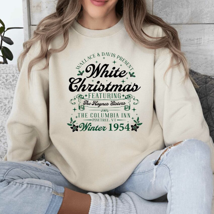 White Christmas Shirt , The Haneys Sister Shirt , Christmas Sweatshirt